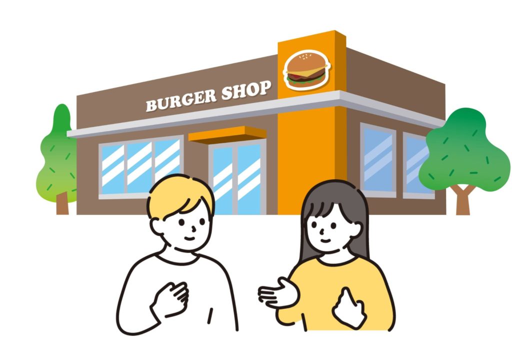 PREP法の活用例：ハンバーガーショップの話