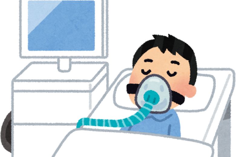 自発呼吸と強制換気

２．強制換気