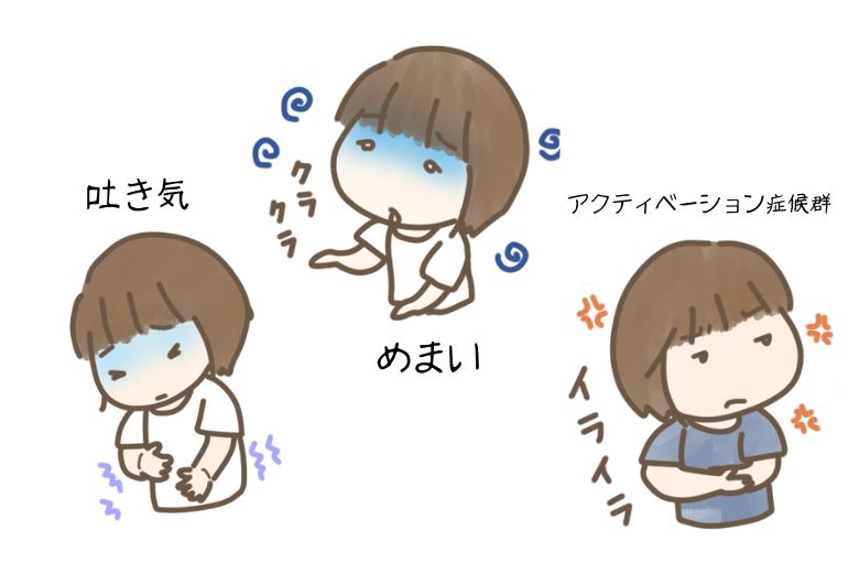 副作用イラスト