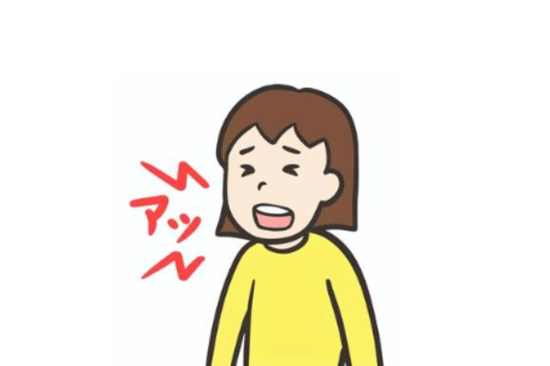 音声チックイラスト
