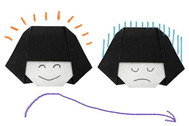 躁うつ病の画像