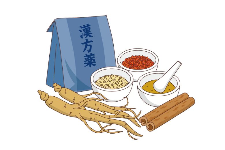 漢方薬（安全性を重視する場合に選択されることがある）