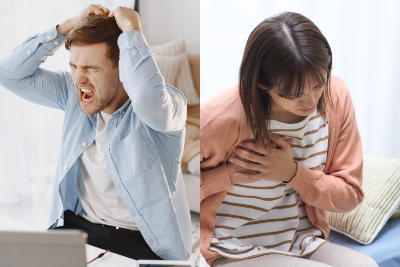 3. 症状の出方の違い