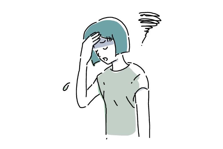 表情が浮かない