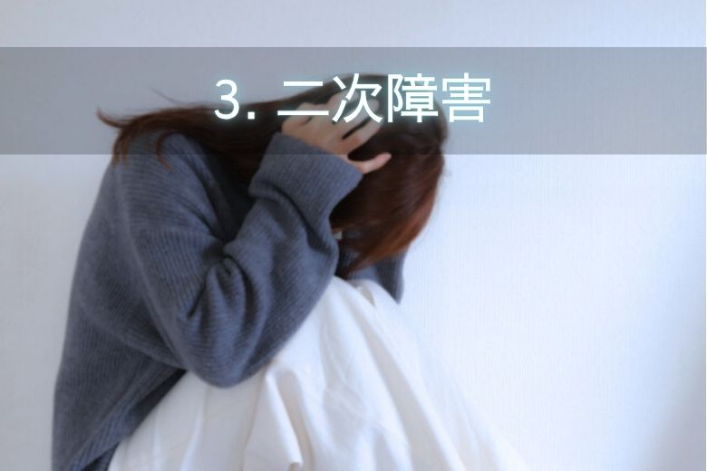 3. 二次障害（ストレスによる心理的な問題）