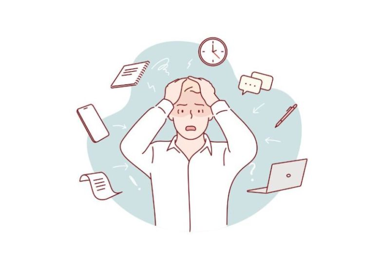 ADHDでは、「頭の中が多動」な状態になることがあります。さまざまな考えが次々に浮かび、気が散ったり、1つのことに過集中して疲れてしまうこともあります。