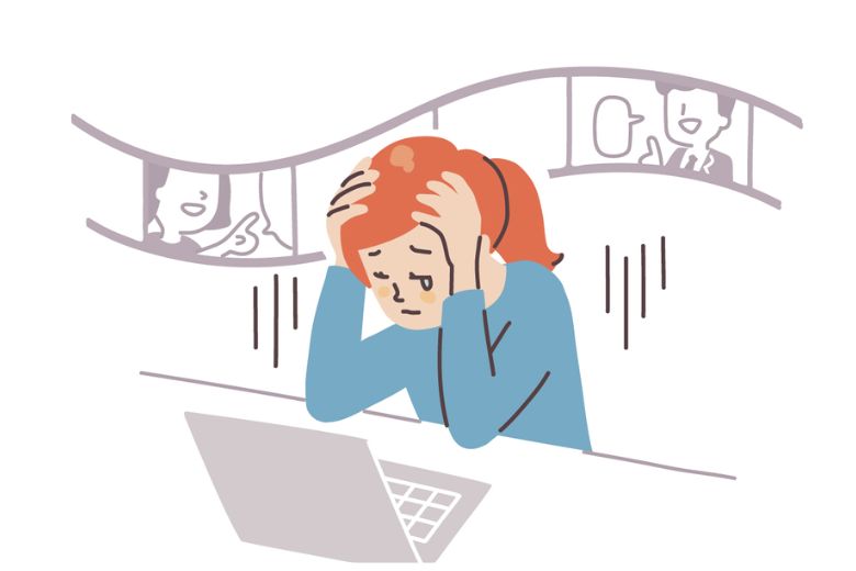 過去に起こった嫌な出来事を何度も思い出す