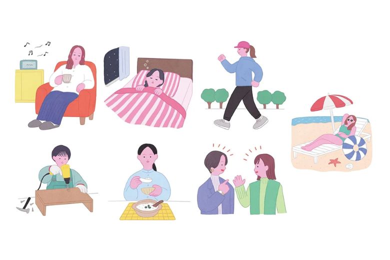 休養と生活のリズムを整えることも効果的