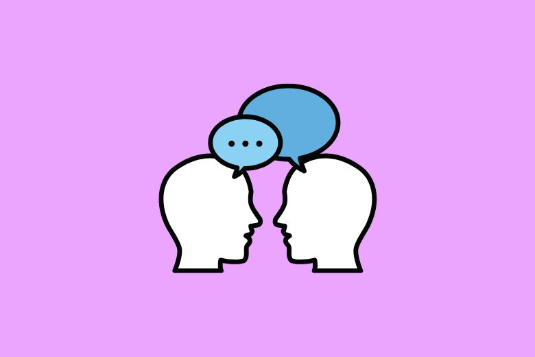 一方的な会話になりやすい