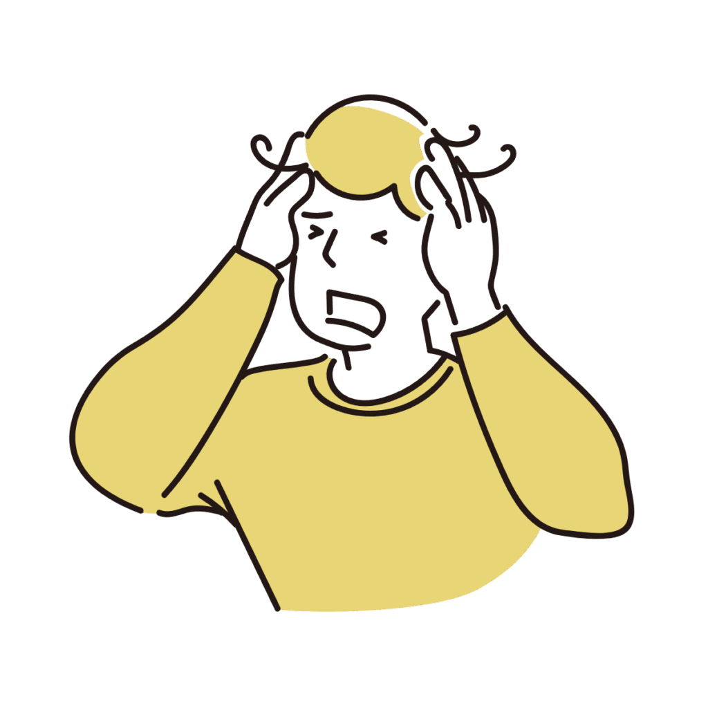 3．周囲の刺激に気を取られてしまう