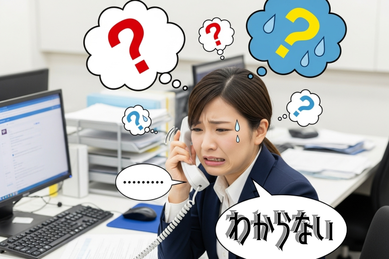 新入社員の対応例