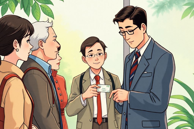 2. 名刺交換の順番にもマナーがある