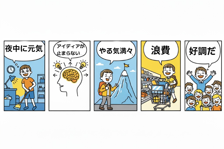 見逃されやすい「軽躁状態」