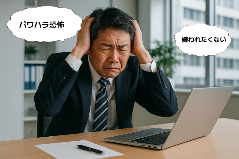 叱れない上司が増えている理由