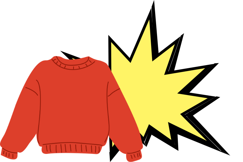 事例3:セーター縮みクレーム