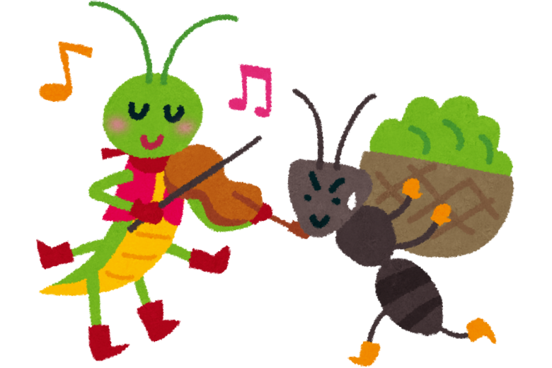 事例３：アリとキリギリス ― 芸術活動に専念して冬に困窮したキリギリスの訴え