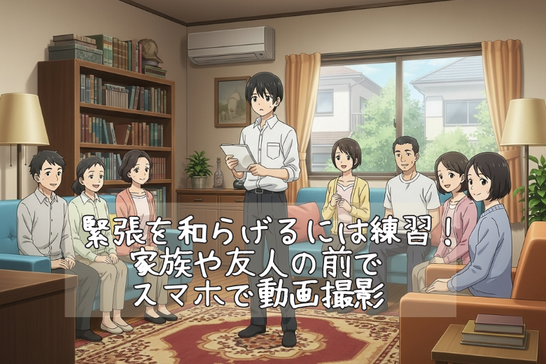 緊張をほぐす方法は「練習あるのみ」