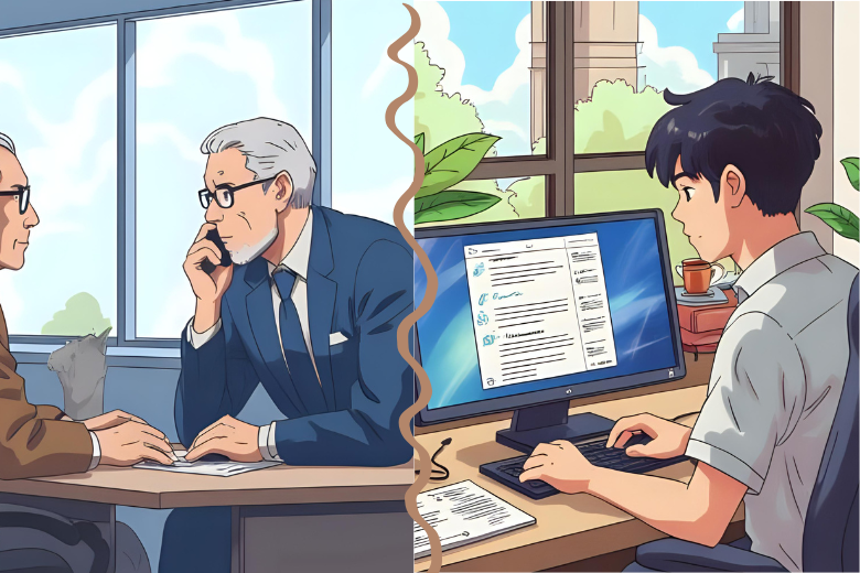 相手に合わせた方法の選択