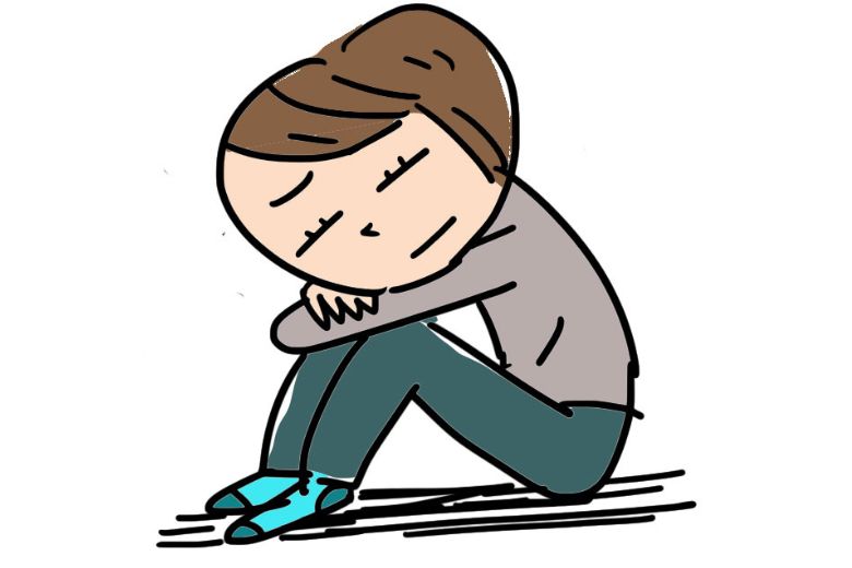 1. 気分の落ち込みが2週間以上続いている