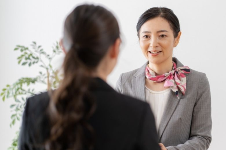 3. 受付での対応