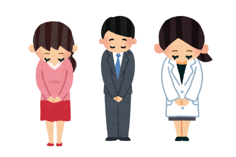 3. 美しいお辞儀の仕方 ― 4つのステップ