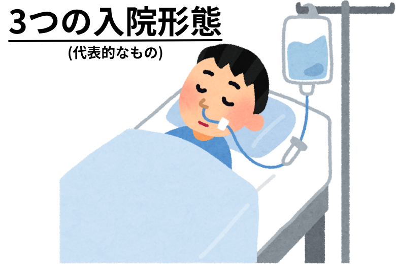 2. 精神科に特有の入院形態