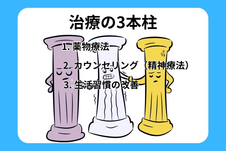 治療法の違いと共通点