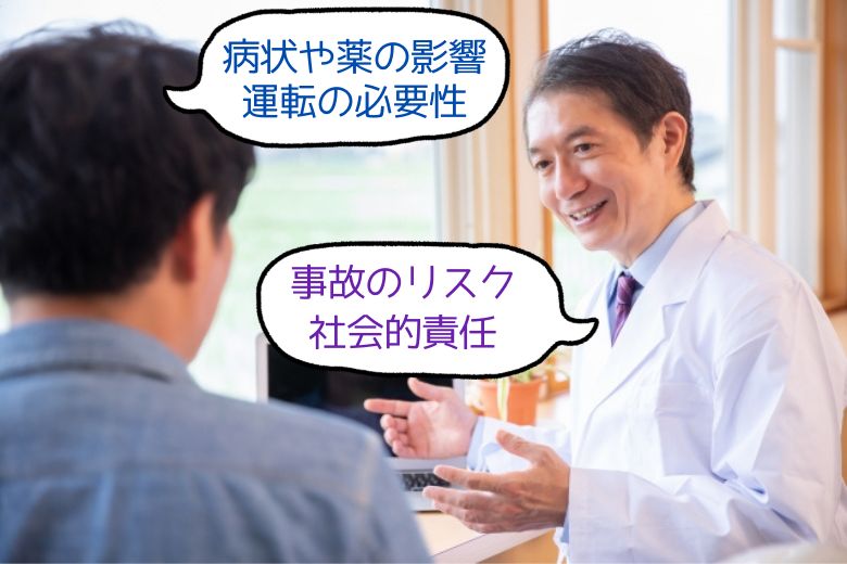 最終判断は主治医との信頼関係から