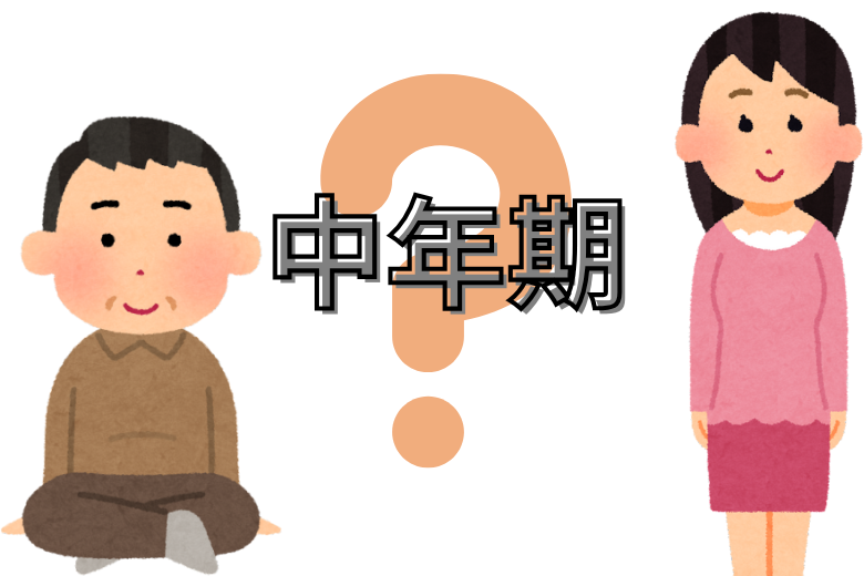 中年とはいつから始まるのか