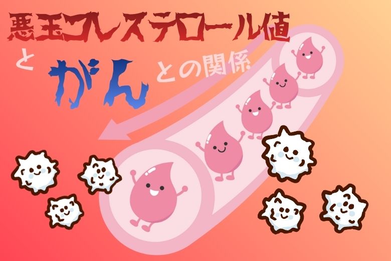 悪玉（LDL）コレステロール値とがんとの関係：低すぎると・・・