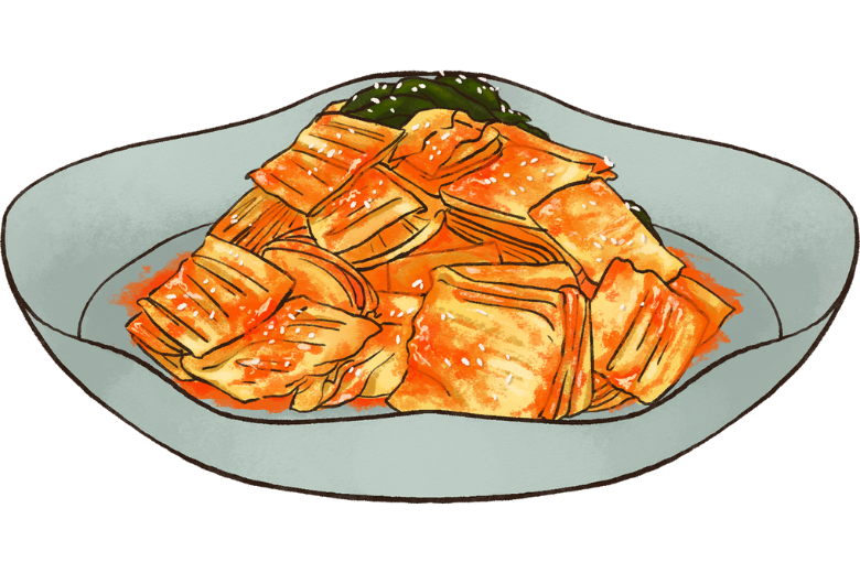 3. 発酵の力をいただく「本格熟成キムチ」