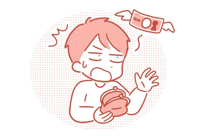 ⑥ お金の使い方が荒くなる ― 「浪費」や「衝動買い」