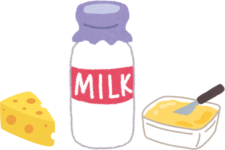 5．乳製品（特に牛乳）
