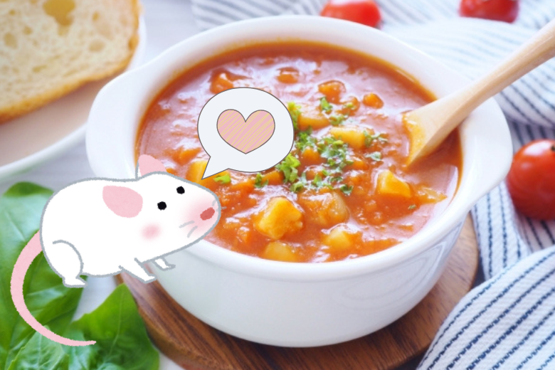 ■ 野菜スープとがん：動物実験が示した興味深い結果