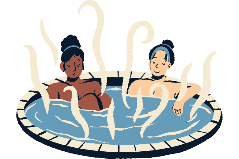 「奇跡の湯」と呼ばれる玉川温泉