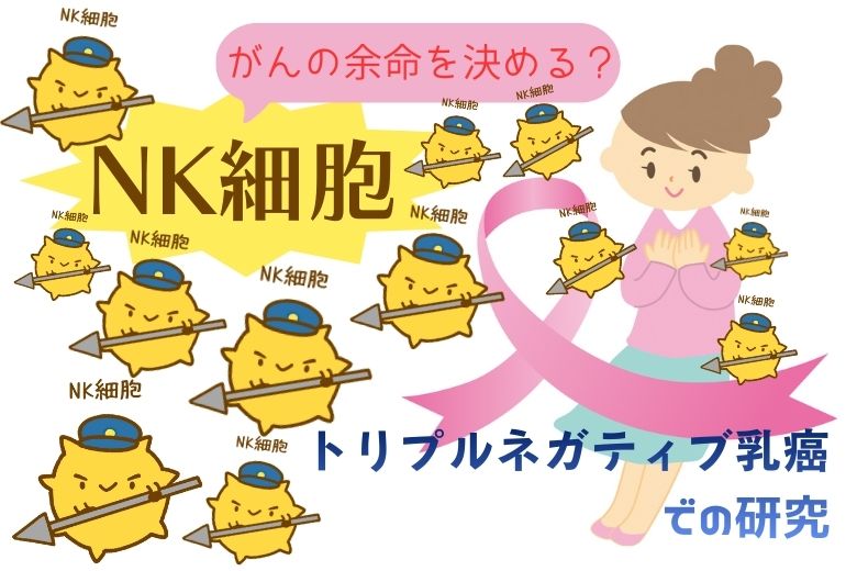 NK細胞ががんの余命を決める：トリプルネガティブ乳癌での研究
