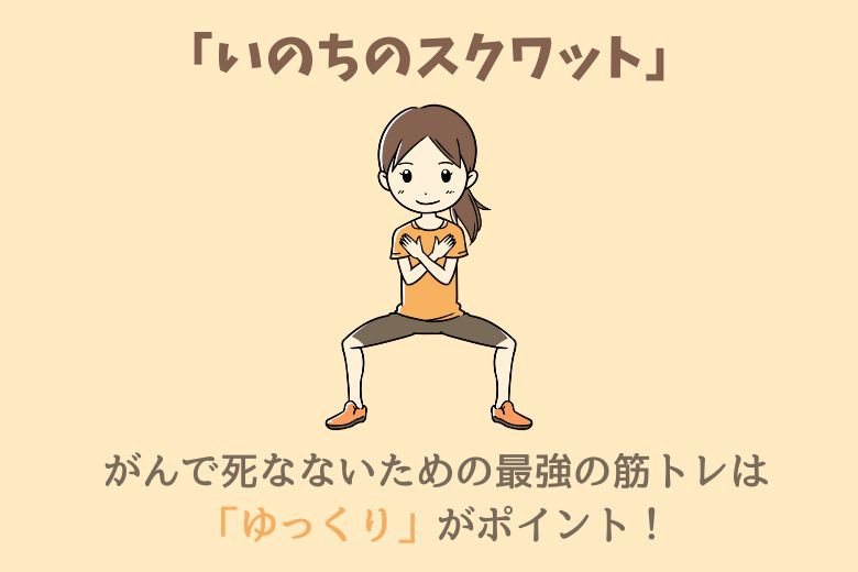 がんで死なないための最強の筋トレは「ゆっくり」がポイント！